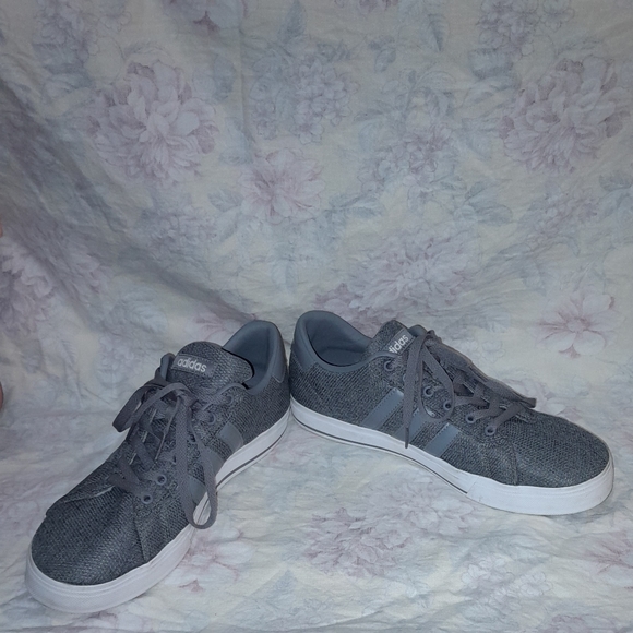 Adidas Neo Men's 9.5 Cloudfoam Ultra Comfort Daily Gray Walking - Picture 3 of 6